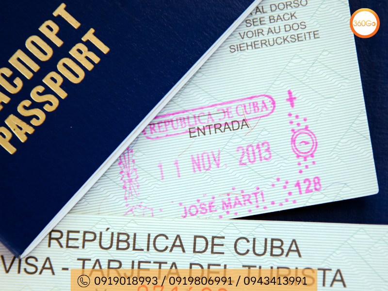 Visa Cuba - Du lịch 360Go 